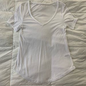 Bundle of BP raw edge v-neck tees